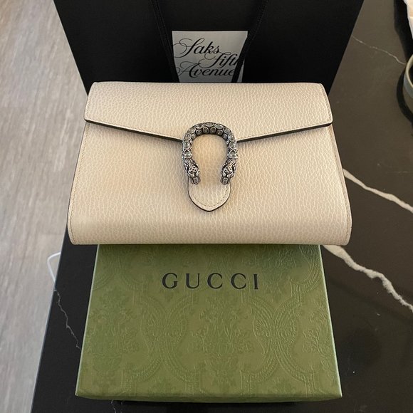 Dionysus Mini Leather Chain Wallet - Picture 1 of 4